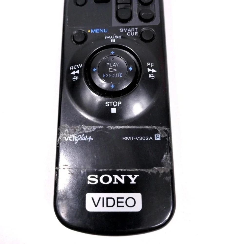 Vtg 1997 Sony RMT-V202A Remote Control SLV-775HF 4-Head Hi-Fi Stereo VHS VCR OEM